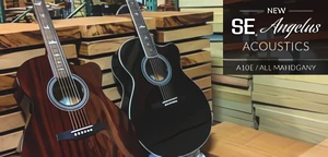 PRS SE Angelus A10E: całkowicie mahoniowa gitara akustyczna.