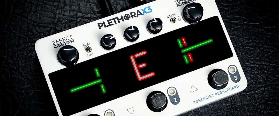 TC Electronic prezentuje kompaktowy efekt Plethora X3