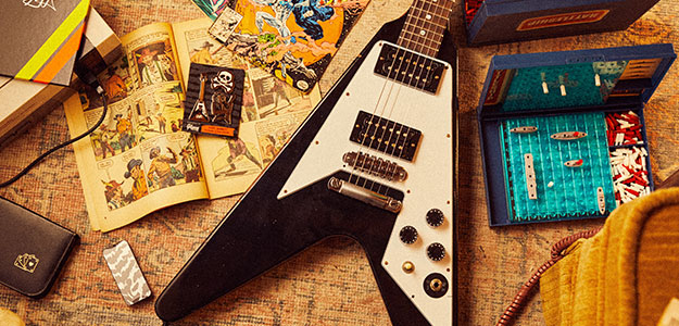 Gibson Flying V Kirka Hammetta - Tylko 1 gitara na Polskę!