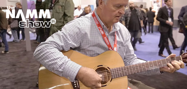 NAMM2016: Washburn pokazał nową serię gitar akustycznych [Video]