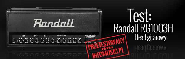 Test głowy gitarowej Randall RG1003H w Infomusic.pl
