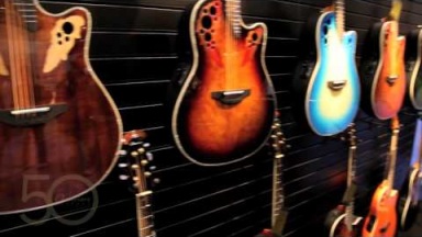 Ovation Guitars Booth Tour NAMM 2016